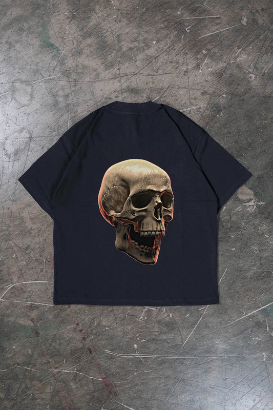 CRAZY SKULL OVERSIZE T-SHIRT