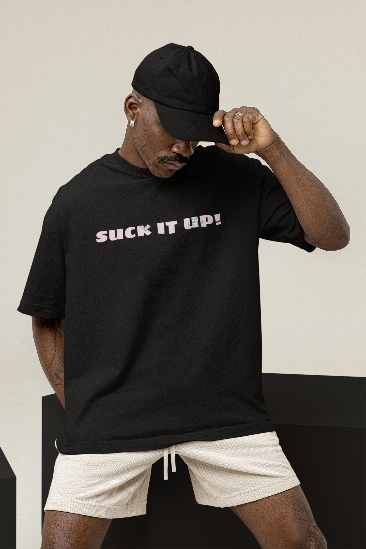 SUCK IT UP OVERSIZE T-SHIRT