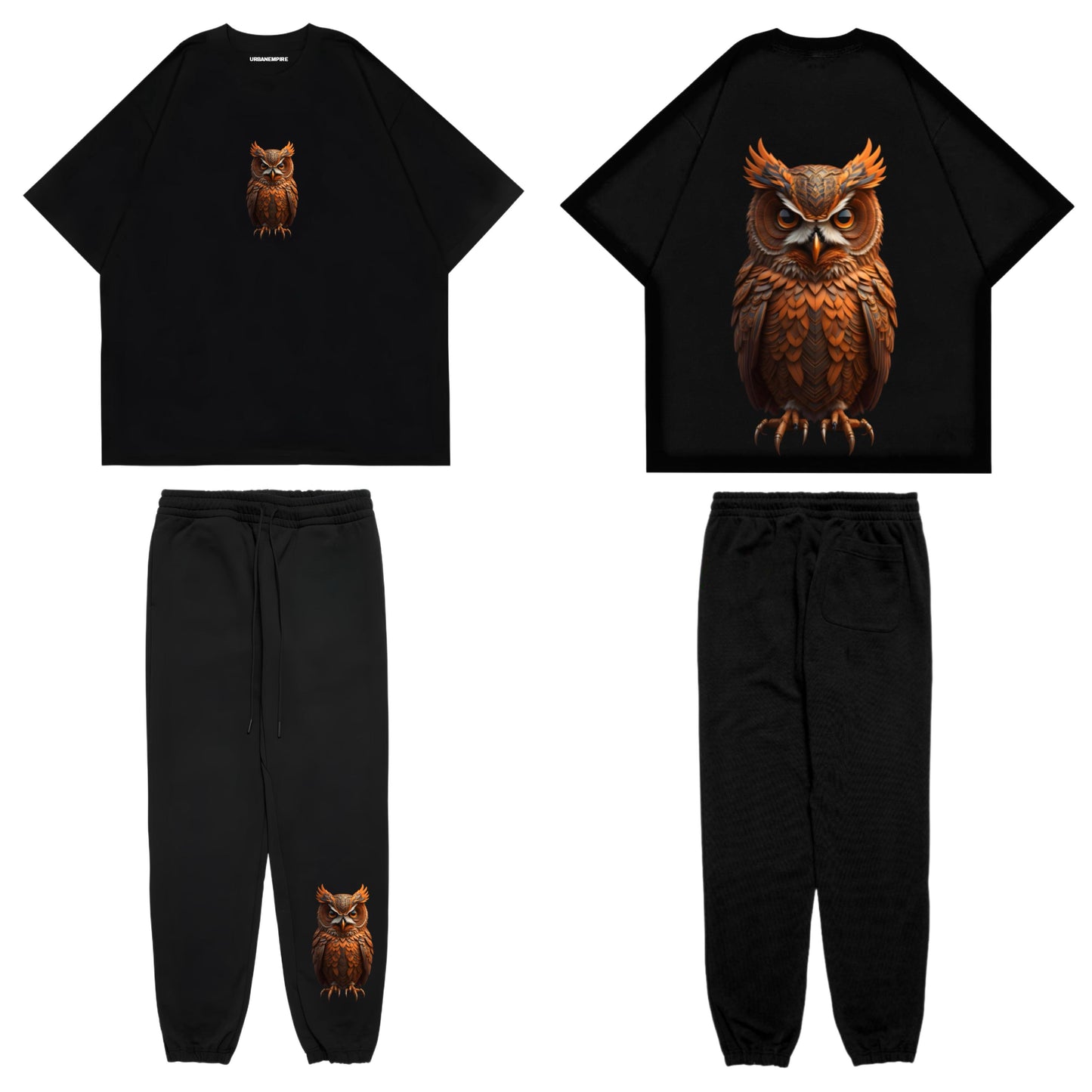 GOLD OWL DROP SHOULDER CO - ORDS