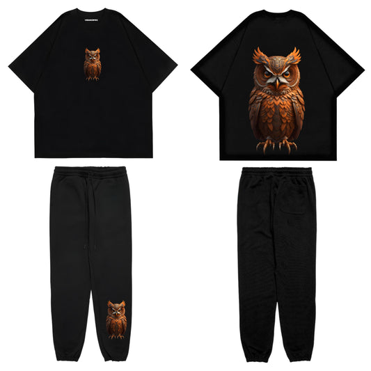 GOLD OWL DROP SHOULDER CO - ORDS