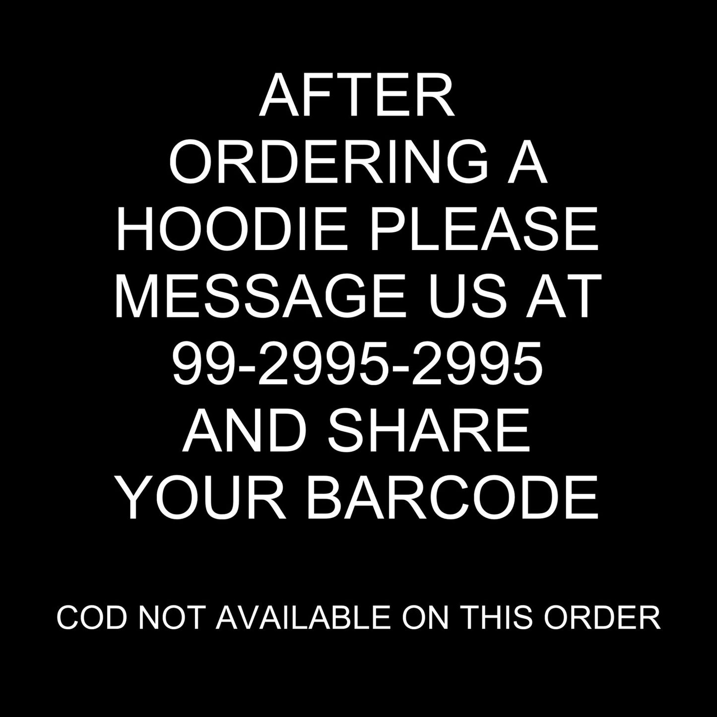 SCAN ME HOODIE