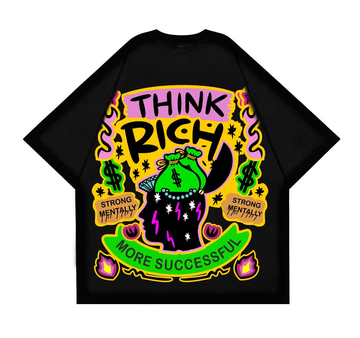 THINK RICH DROP SHOULDER CO - ORDS