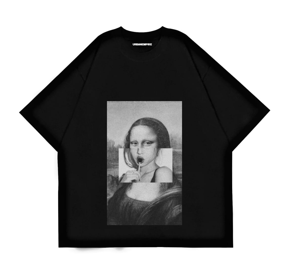 MONALISA WITH LOLLIPOP OVERSIZE TSHIRT – Urban Empire